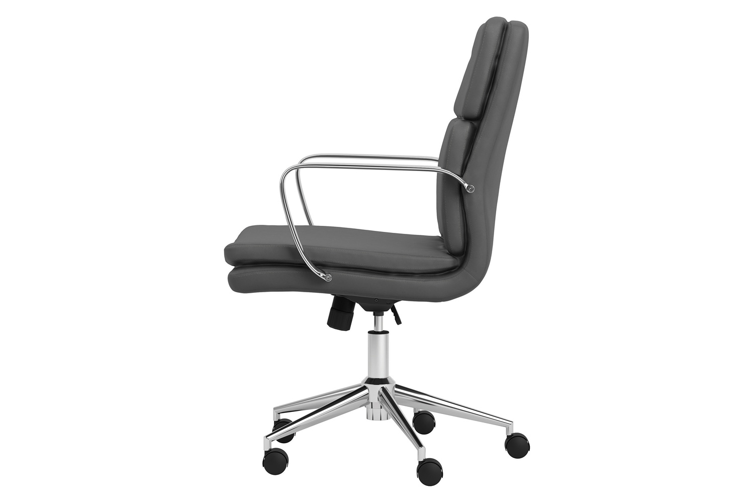 Coaster Standard Back Upholstered Office Chair - Gray