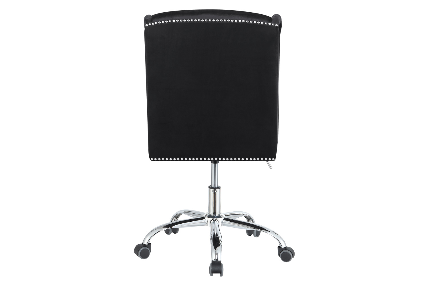 Coaster - Upholstered Tufted Office Chair in Black/Chrome