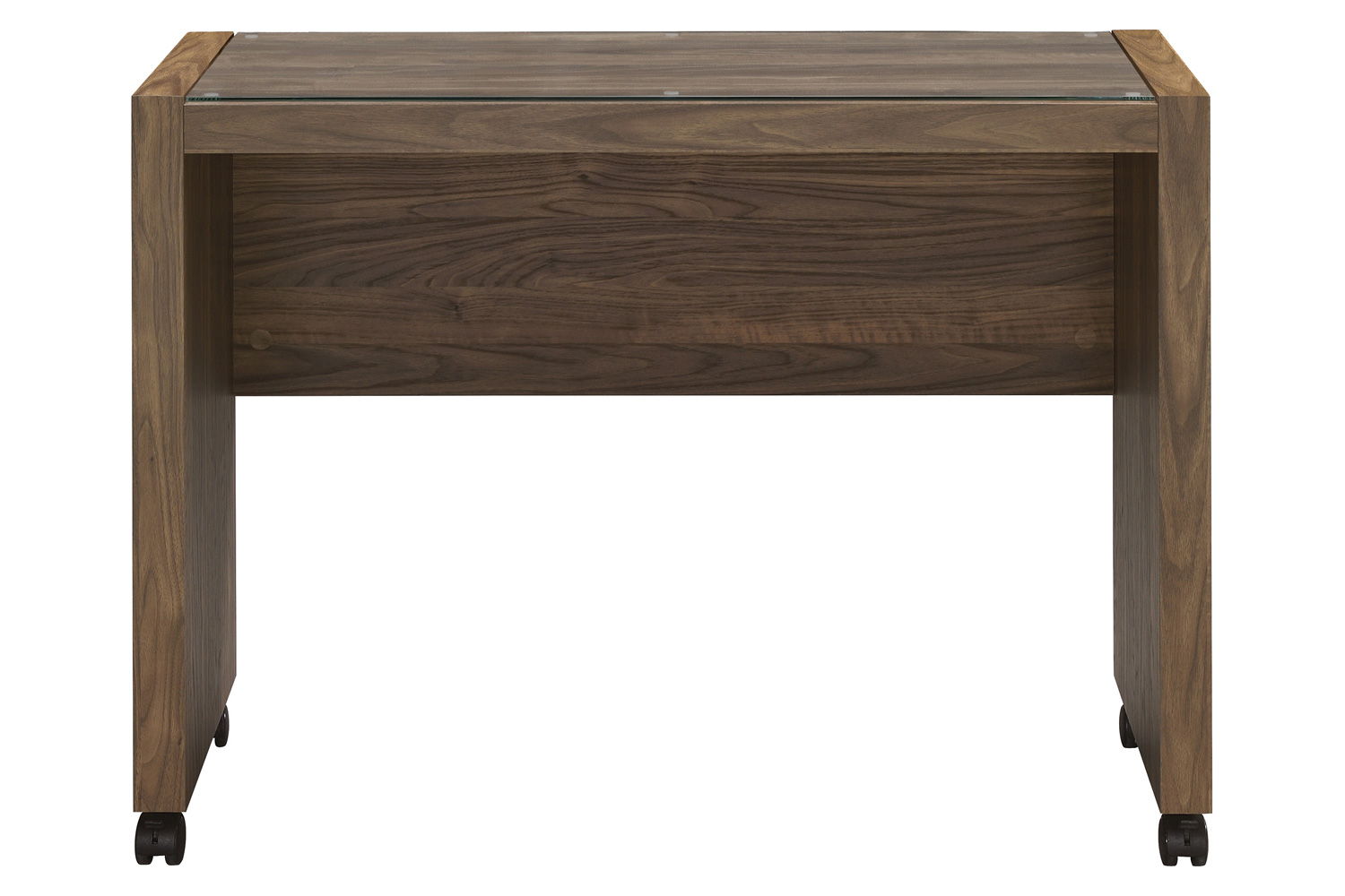 Coaster - Luetta Rectangular Mobile Return With Casters in Aged Walnut