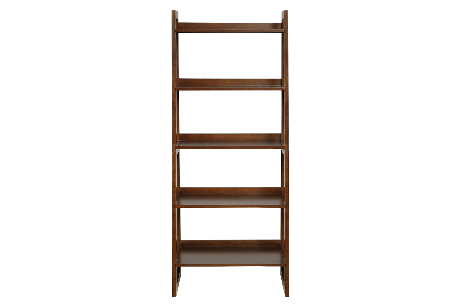 Coaster™ Trudie 5-Shelf Ladder Bookcase - Cappuccino