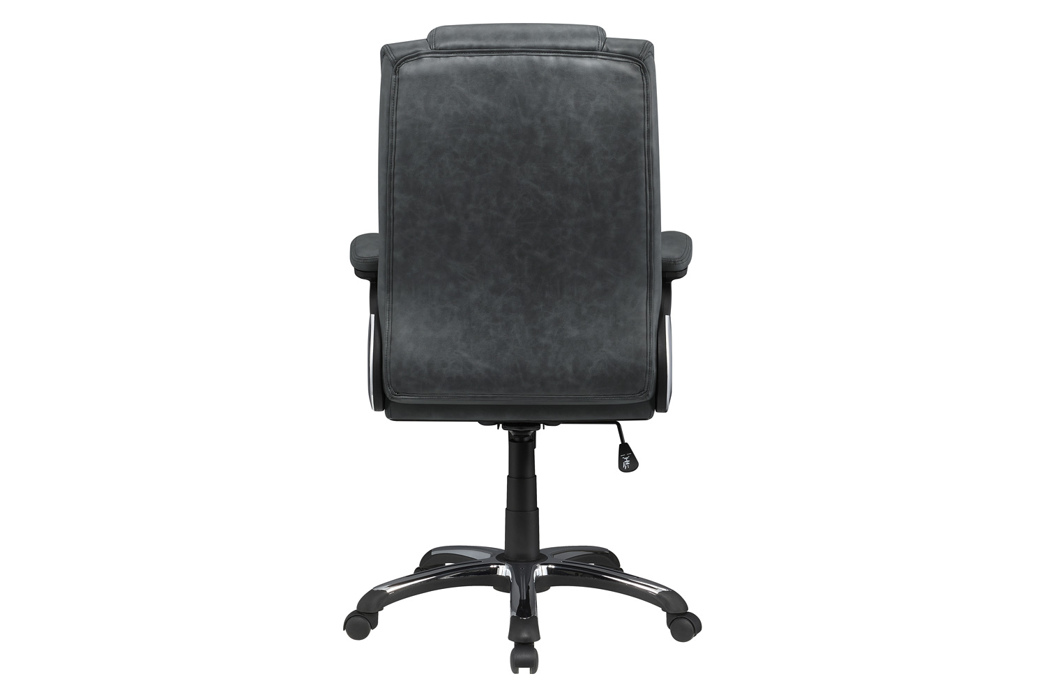 Coaster Adjustable Height Office Chair with Padded Arm - Gray/Black