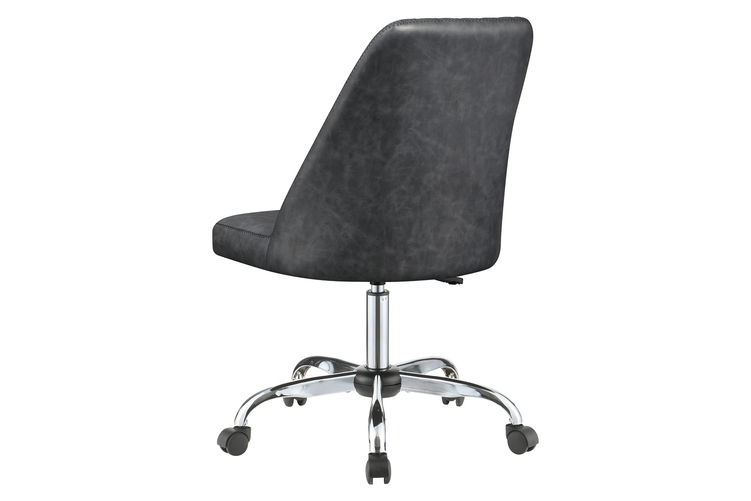 Coaster Upholstered Tufted Back Office Chair - Gray/Chrome