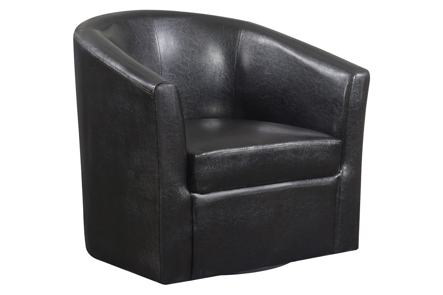 Coaster - Upholstery Sloped Arm Accent Swivel Chair