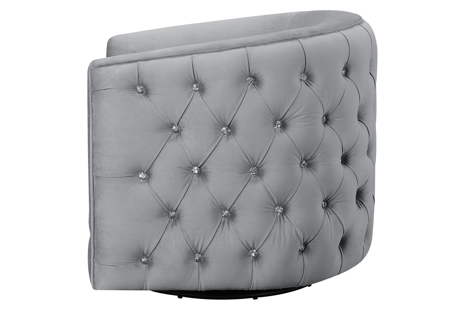 Coaster™ Upholstered Swivel Accent Chair - Gray