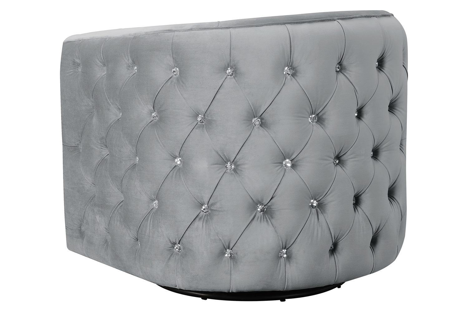 Coaster™ Upholstered Swivel Accent Chair - Gray