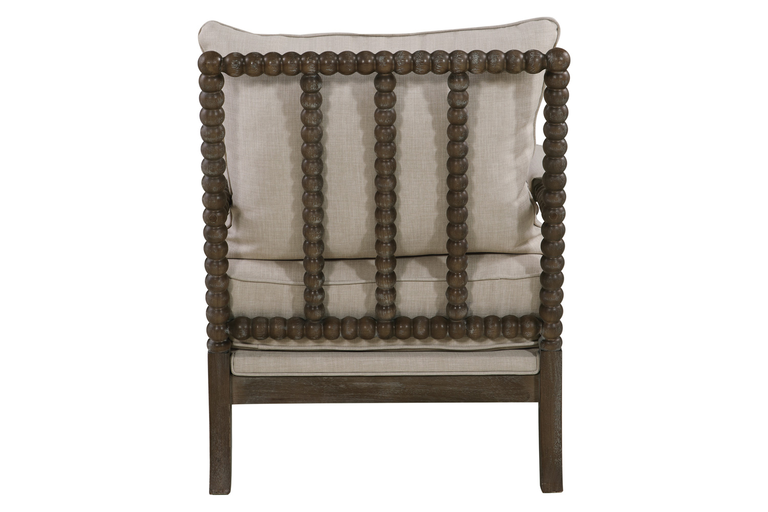 Coaster™ Cushion Back Accent Chair - Oatmeal/Natural