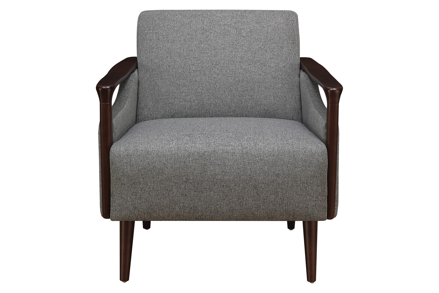 Coaster™ Upholstered Accent Chair - Gray/Brown