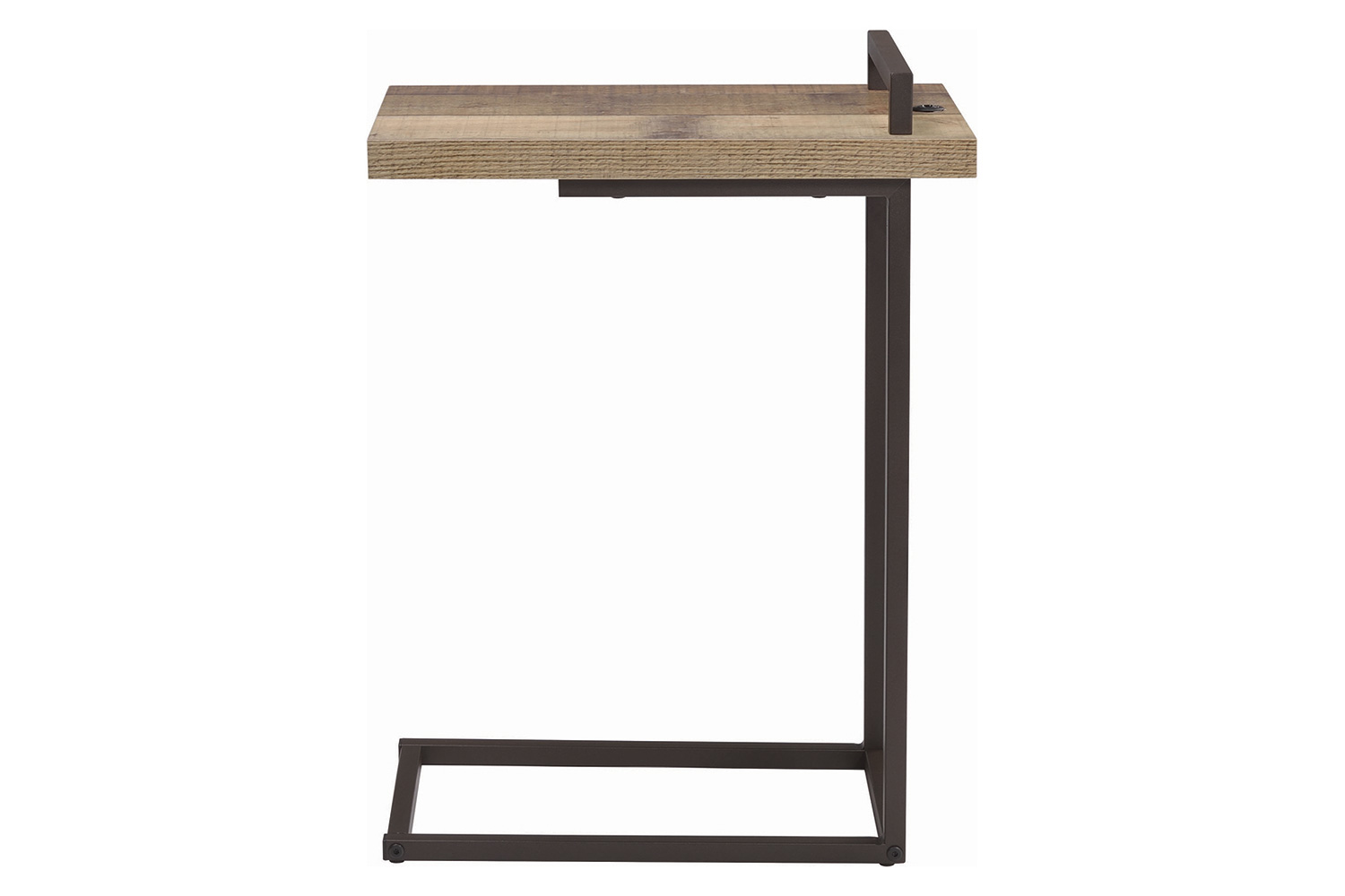 Coaster - Rectangular Top Accent Table With Usb Port in Weathered Pine