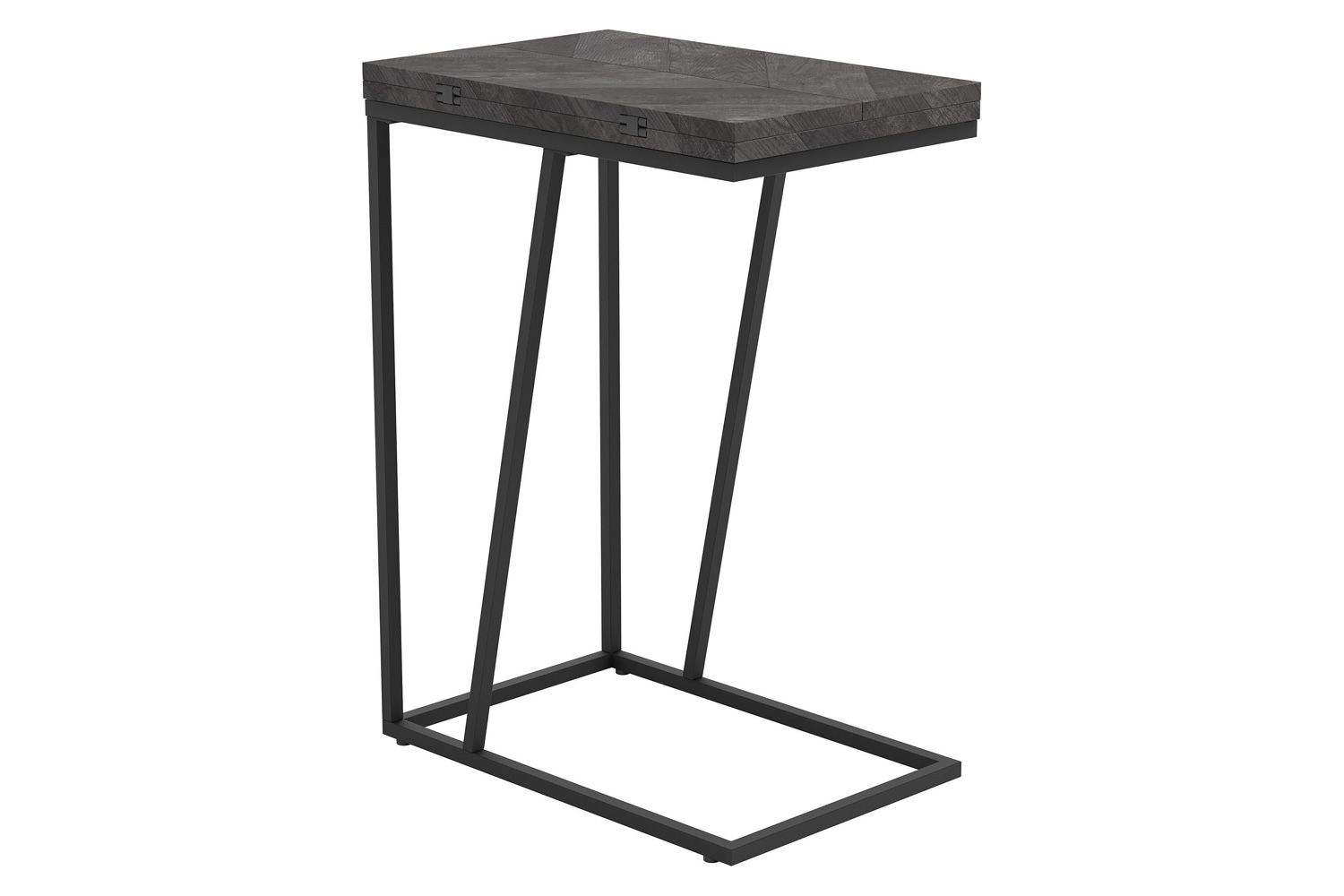 Coaster Expandable Chevron Rectangular Accent Table - Gray