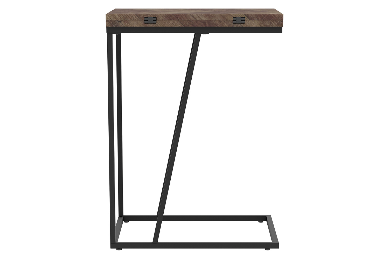 Coaster Expandable Chevron Rectangular Accent Table - Tobacco