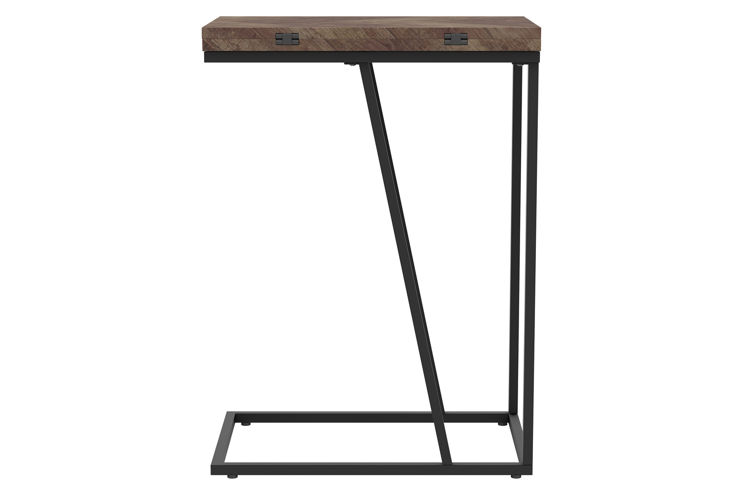 Coaster Expandable Chevron Rectangular Accent Table - Tobacco