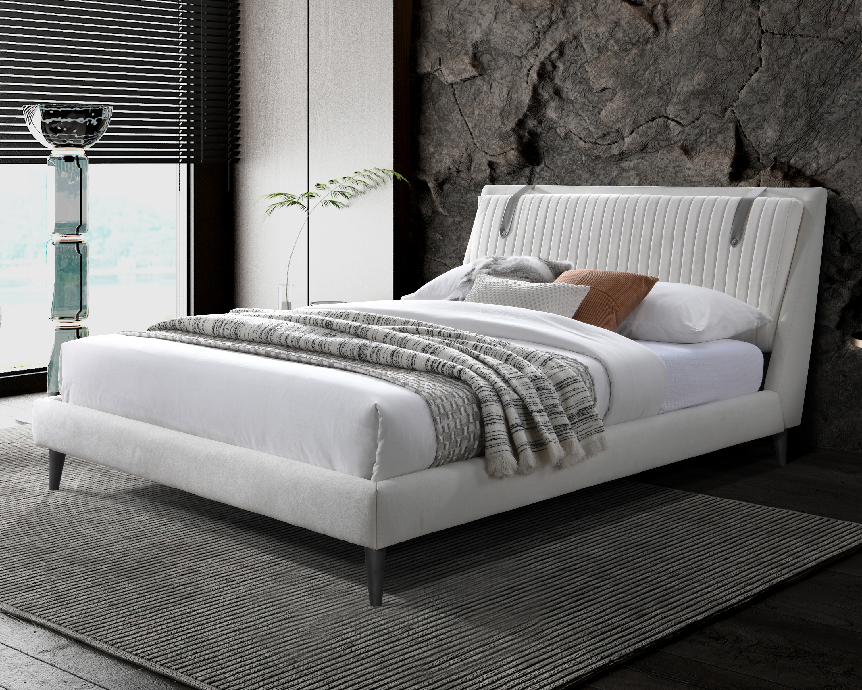 Contempo - Camila Upholstered Bed