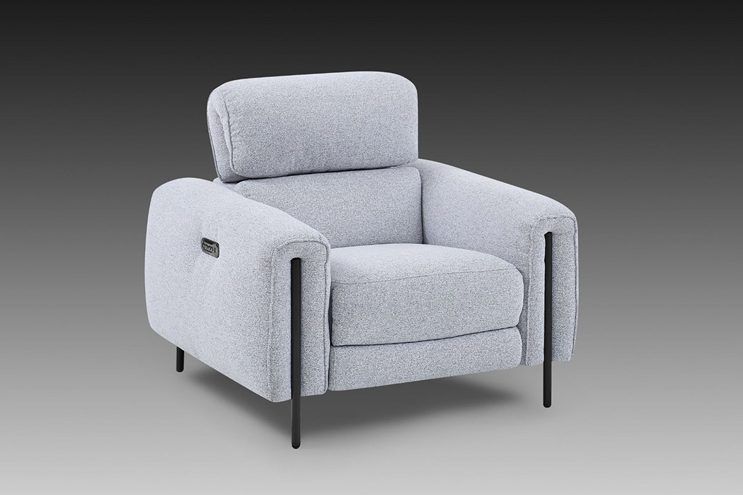 Creative™ Charm Recliner Armchair - Frost, Fabric