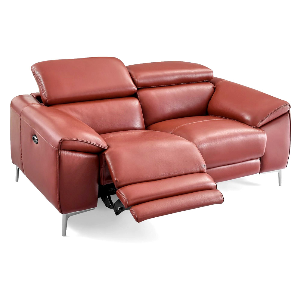 Creative - Lucca Loveseat with Power Recliners