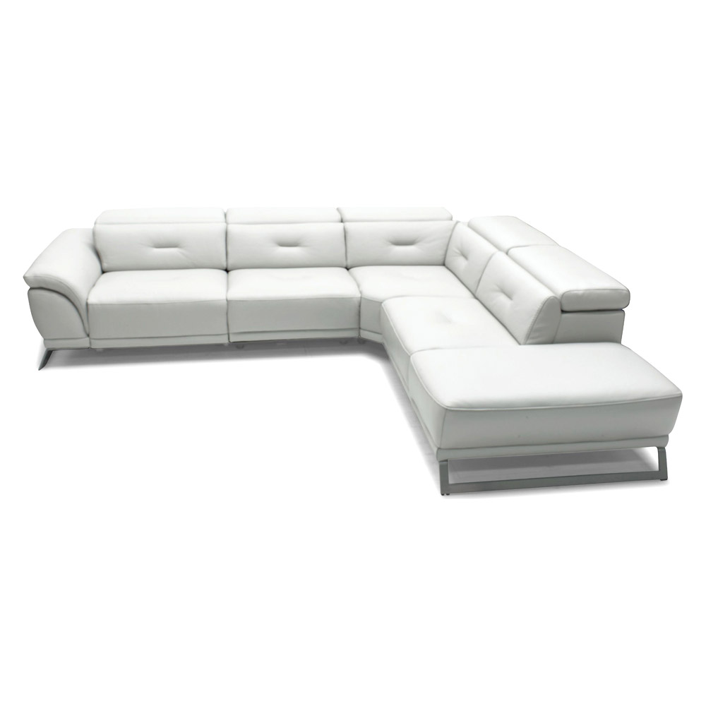 Creative - Saul Sectional Sofa with Power Recliner