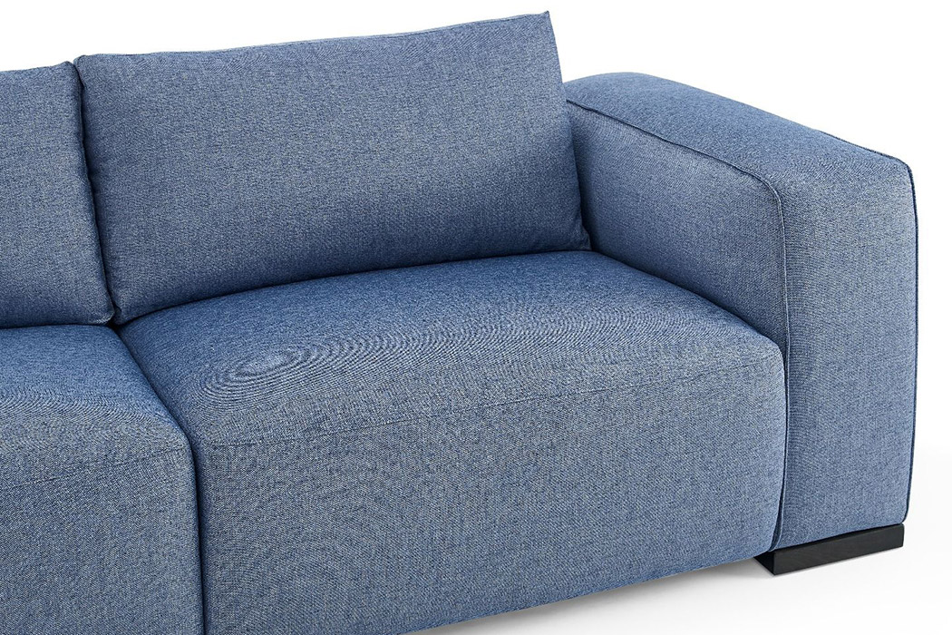 Creative Rocco Modular Sectional - Denim Blue