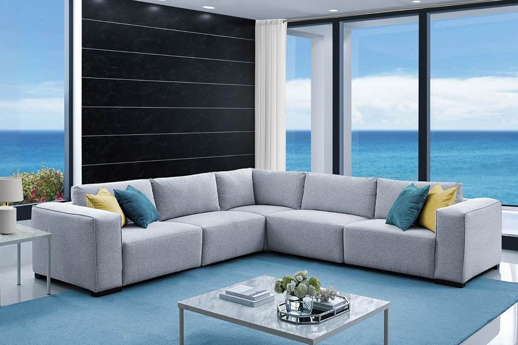 Creative Rocco Modular Sectional - Frost