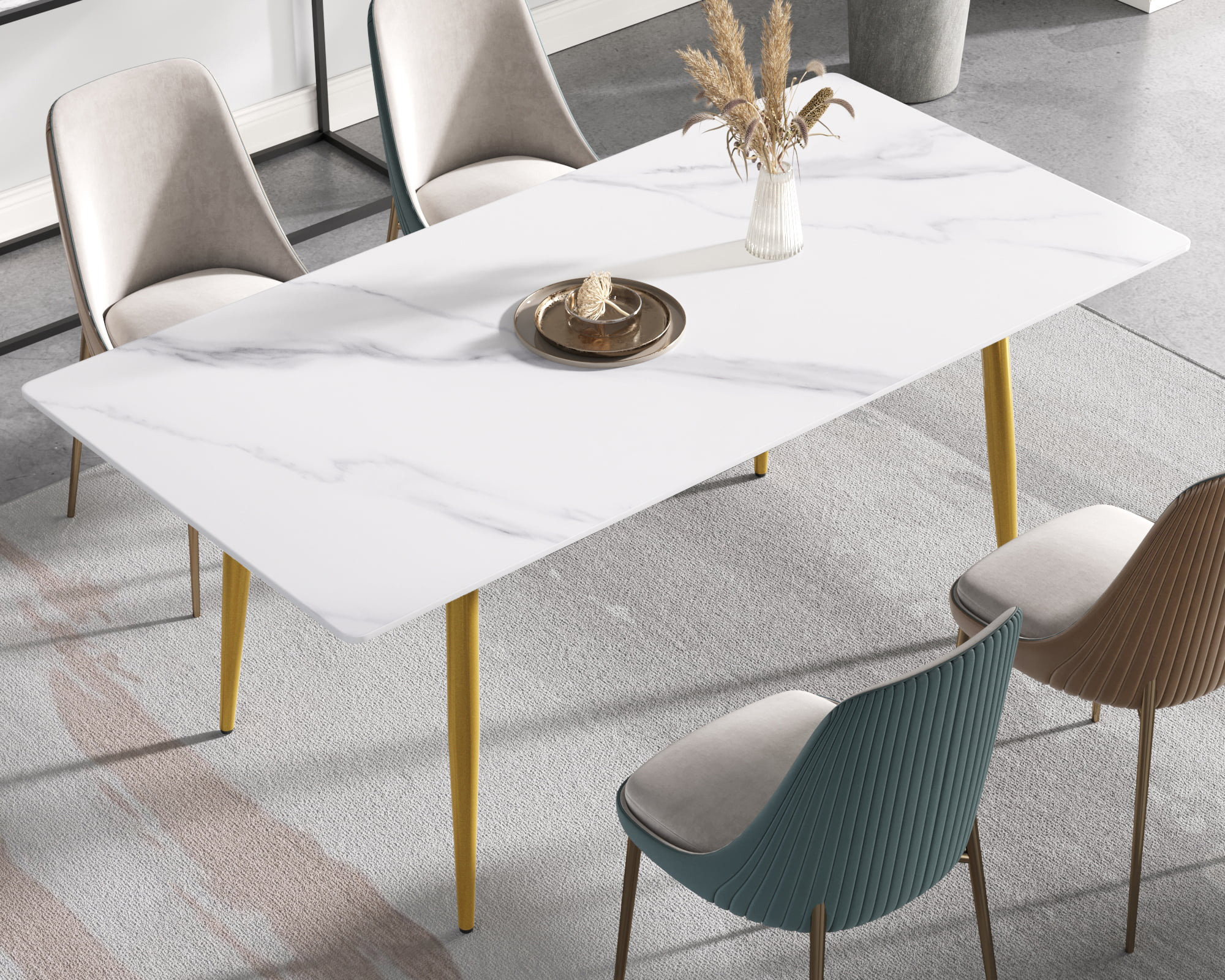 Crenus - Sophia Rectangular Dining Table