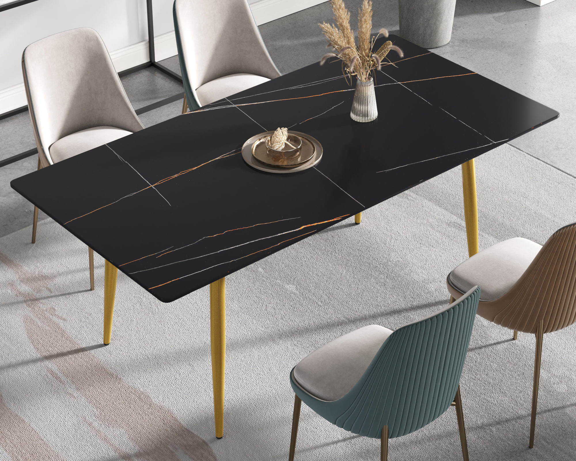 Crenus - Sophia Rectangular Dining Table