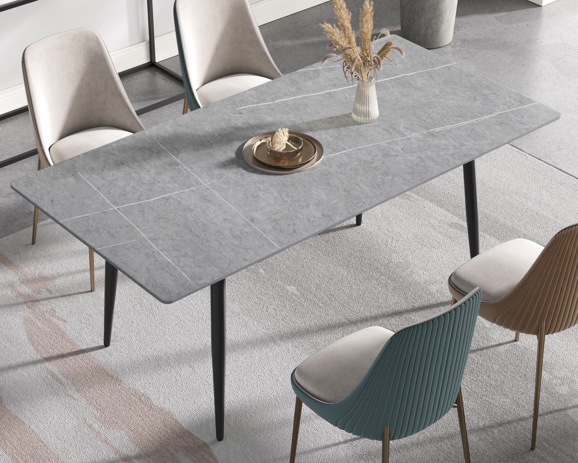 Crenus - Sophia Rectangular Dining Table