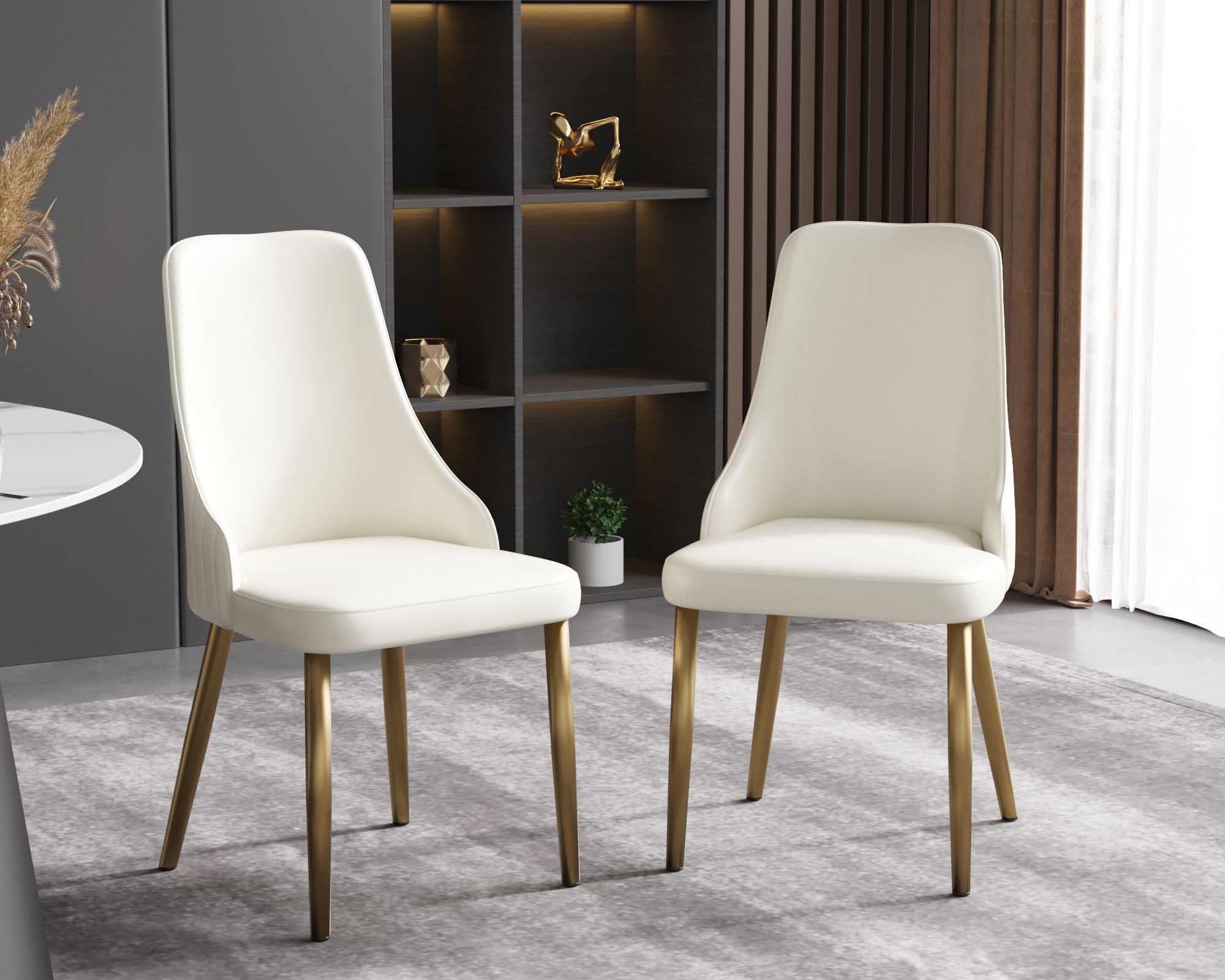 Crenus - Pranzo Dining Chair Set of 2