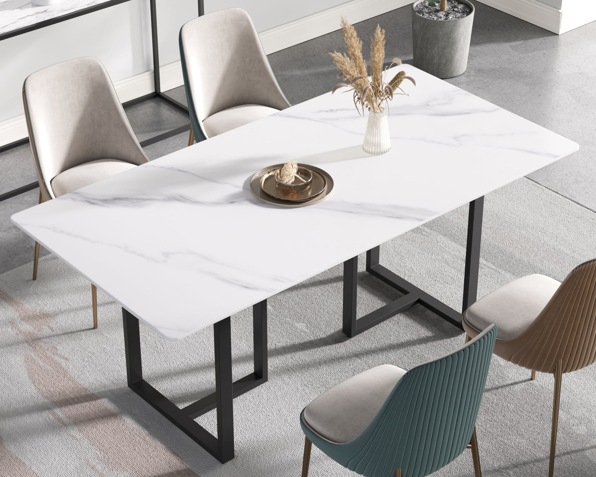 Crenus - Trani Rectangular Dining Table