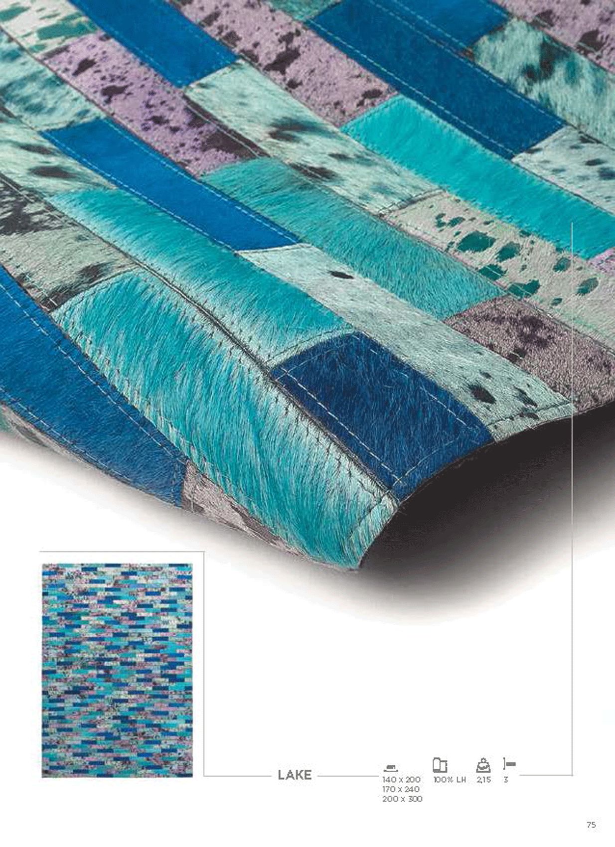 CutCut Lake Rug - 140x200