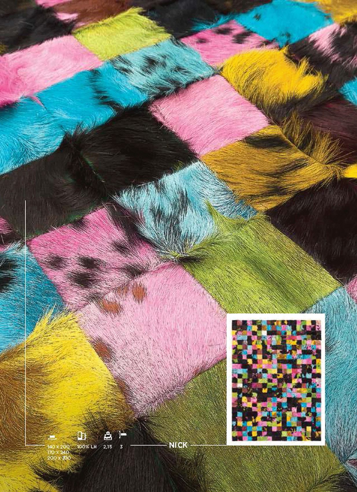 CutCut™ Nick Rug - 170x240