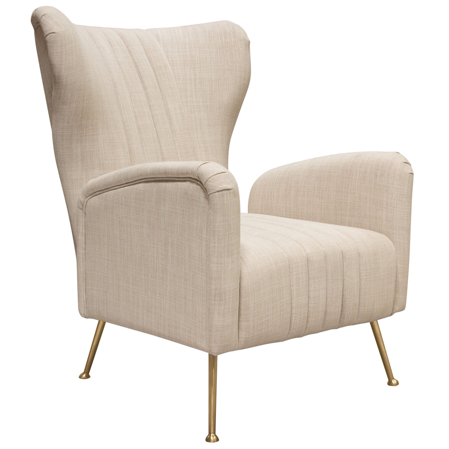 Diamond Sofa - Ava Chair with Gold Leg