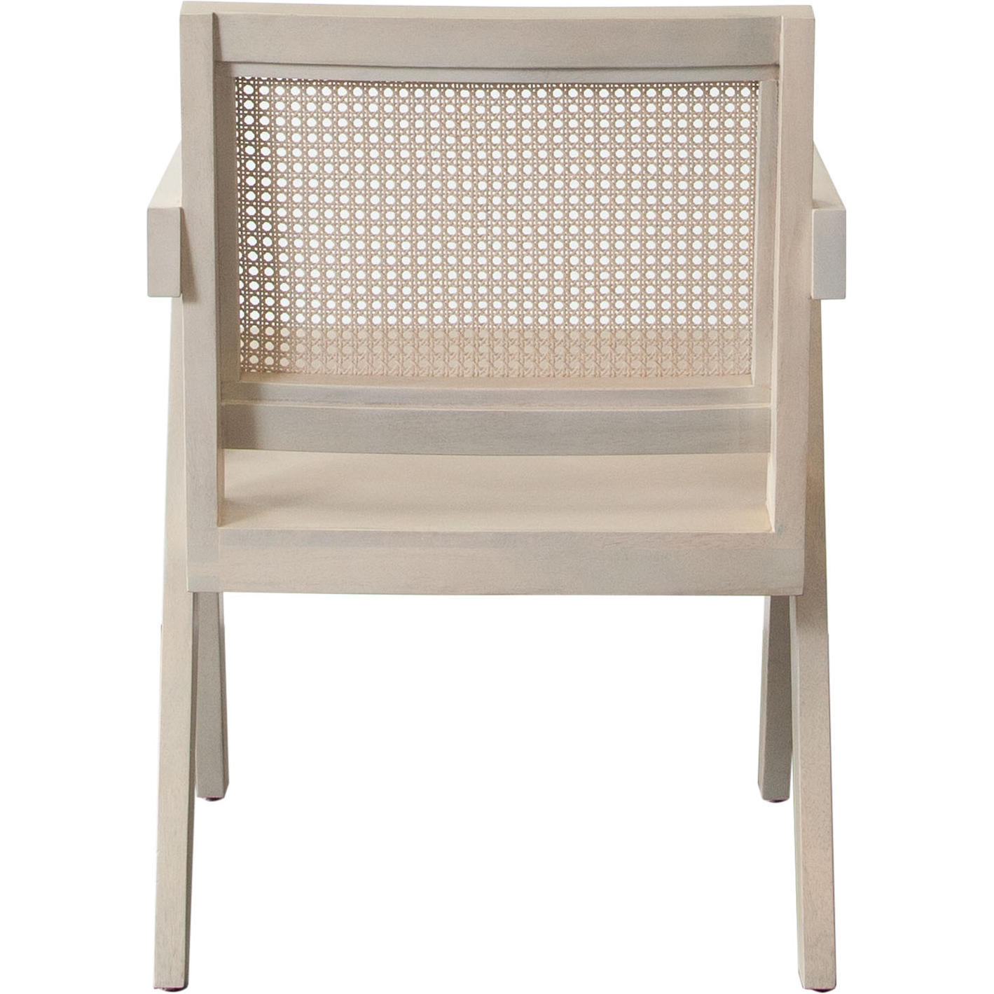 Diamond Sofa Carter Dining/Accent Chair in Solid Wood Frame with Natural Cane Seat Back - Natural Finish