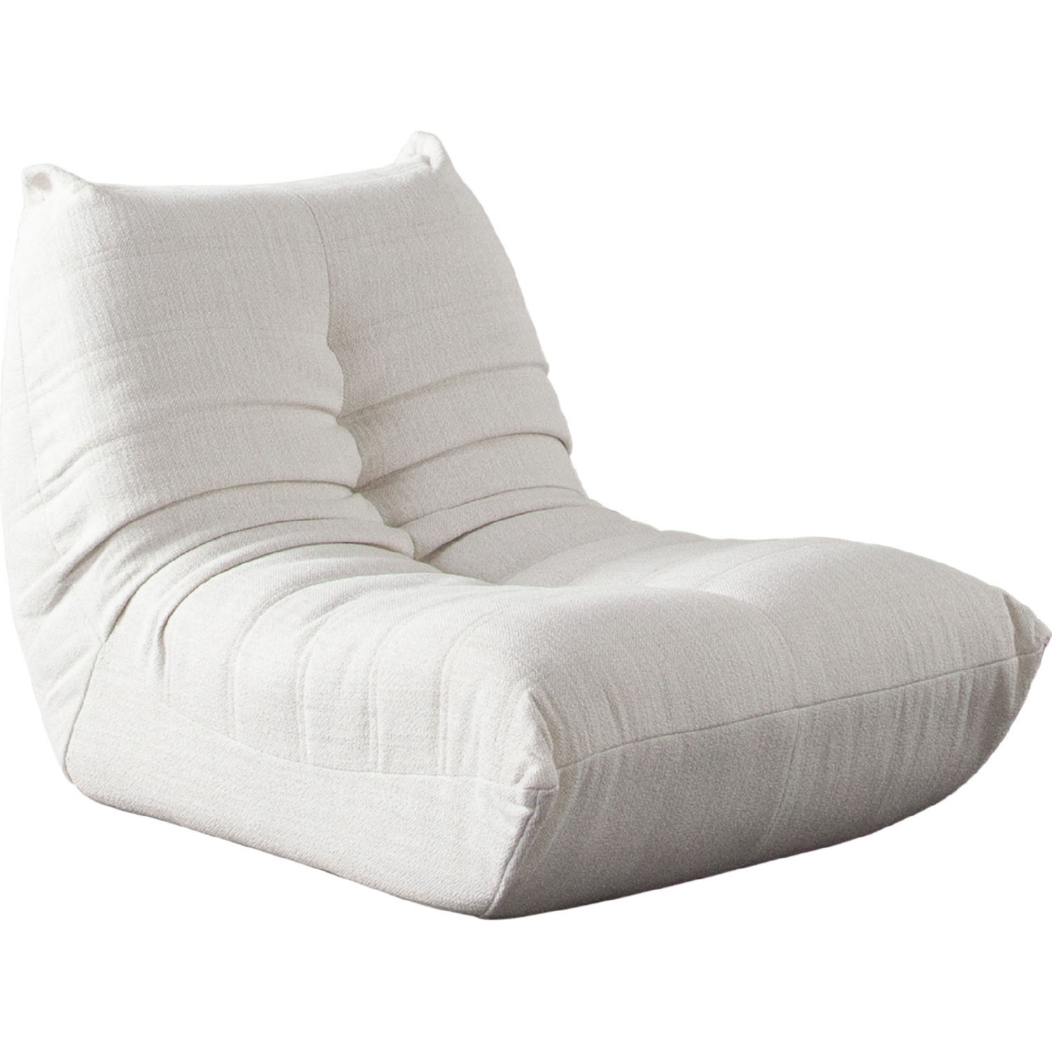 Diamond Sofa™ Ezra Fabric Armless Chair - Cream