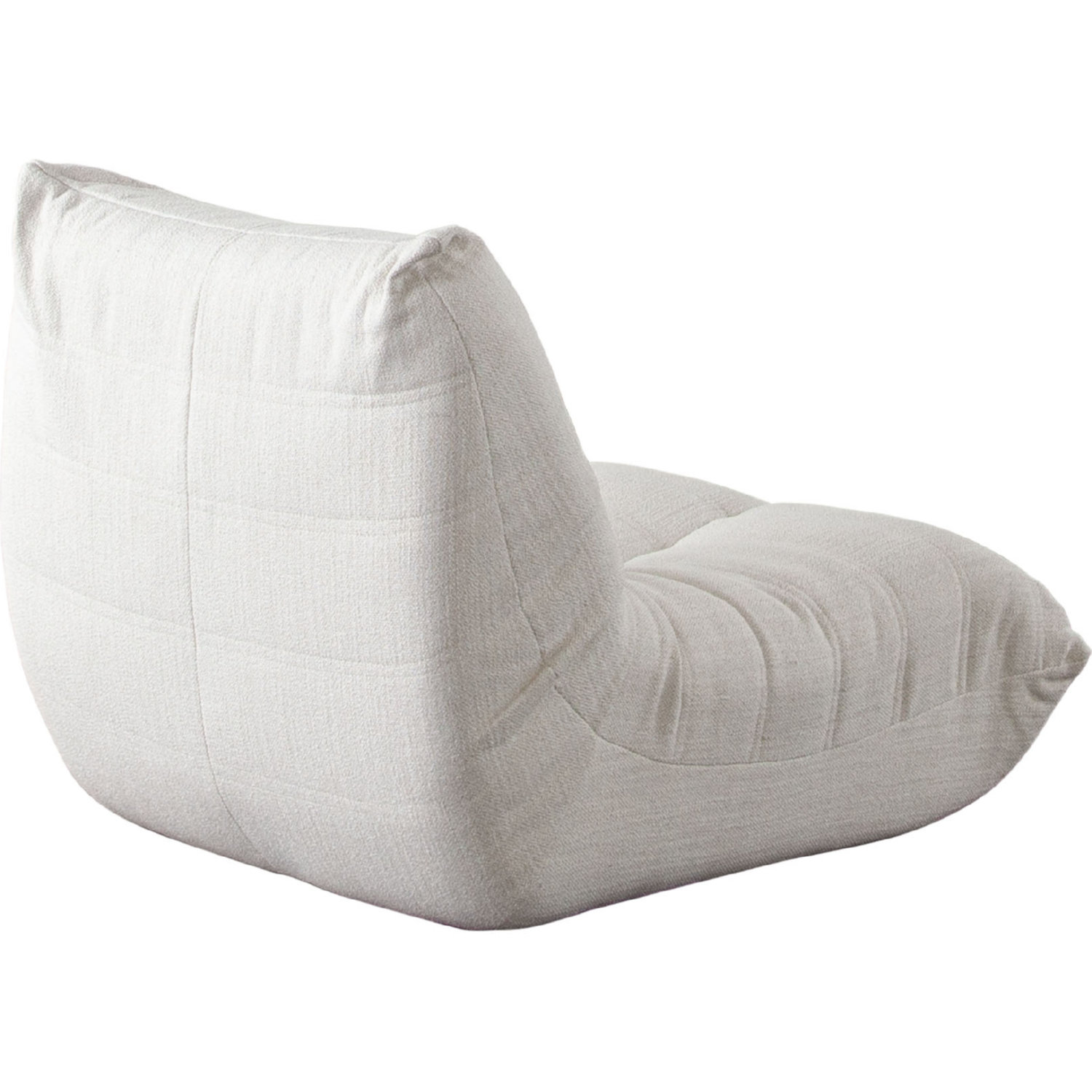 Diamond Sofa™ Ezra Fabric Armless Chair - Cream