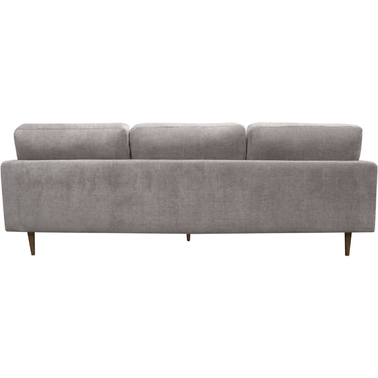 Diamond Sofa Kelsey Fabric Reversible Chaise Sectional - Gray