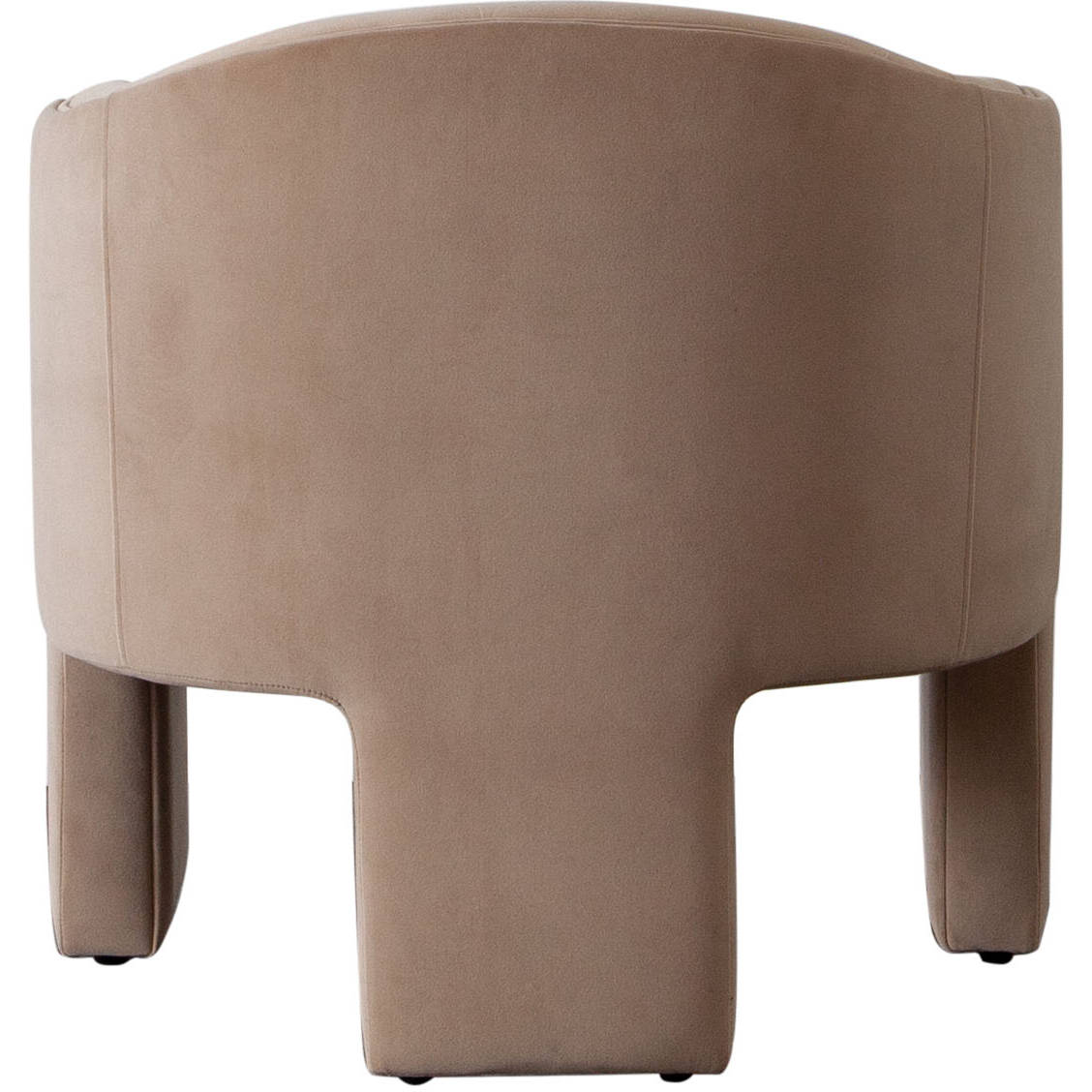 Diamond Sofa - Leyah Performance Velvet Accent Chair in Camel