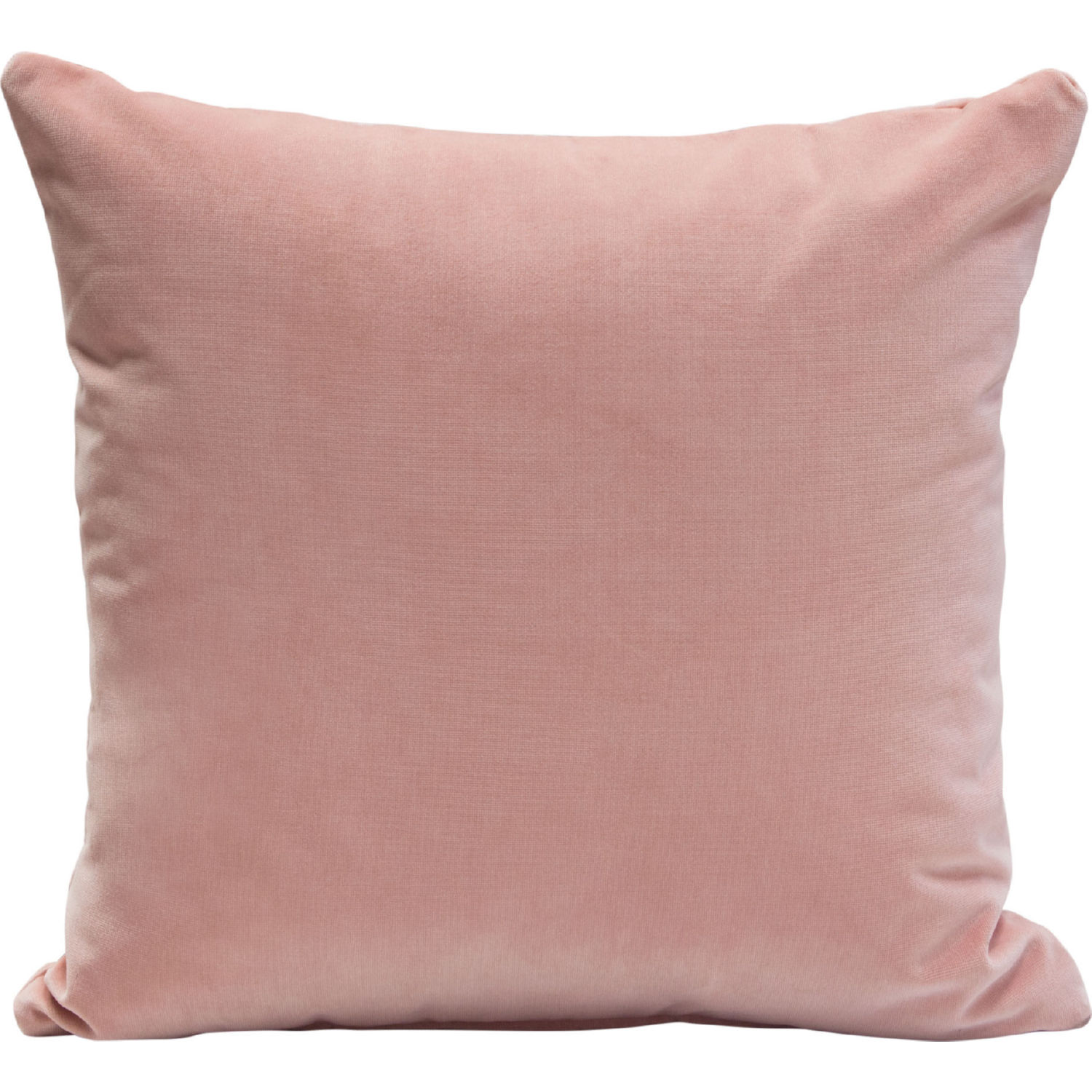 Diamond Sofa 16" Square Velvet Accent Pillows (Set of 2) - Blush Pink