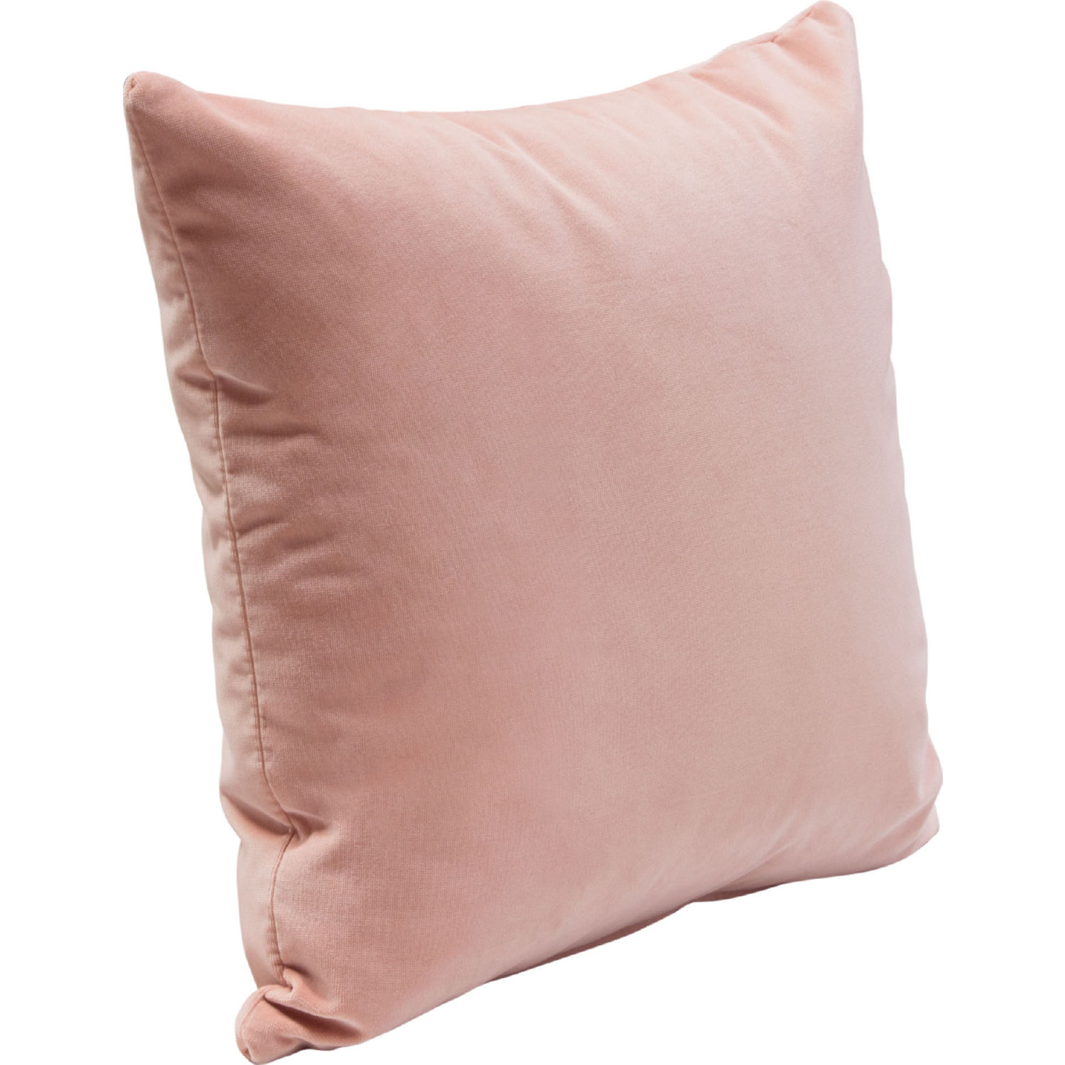 Diamond Sofa 16" Square Velvet Accent Pillows (Set of 2) - Blush Pink