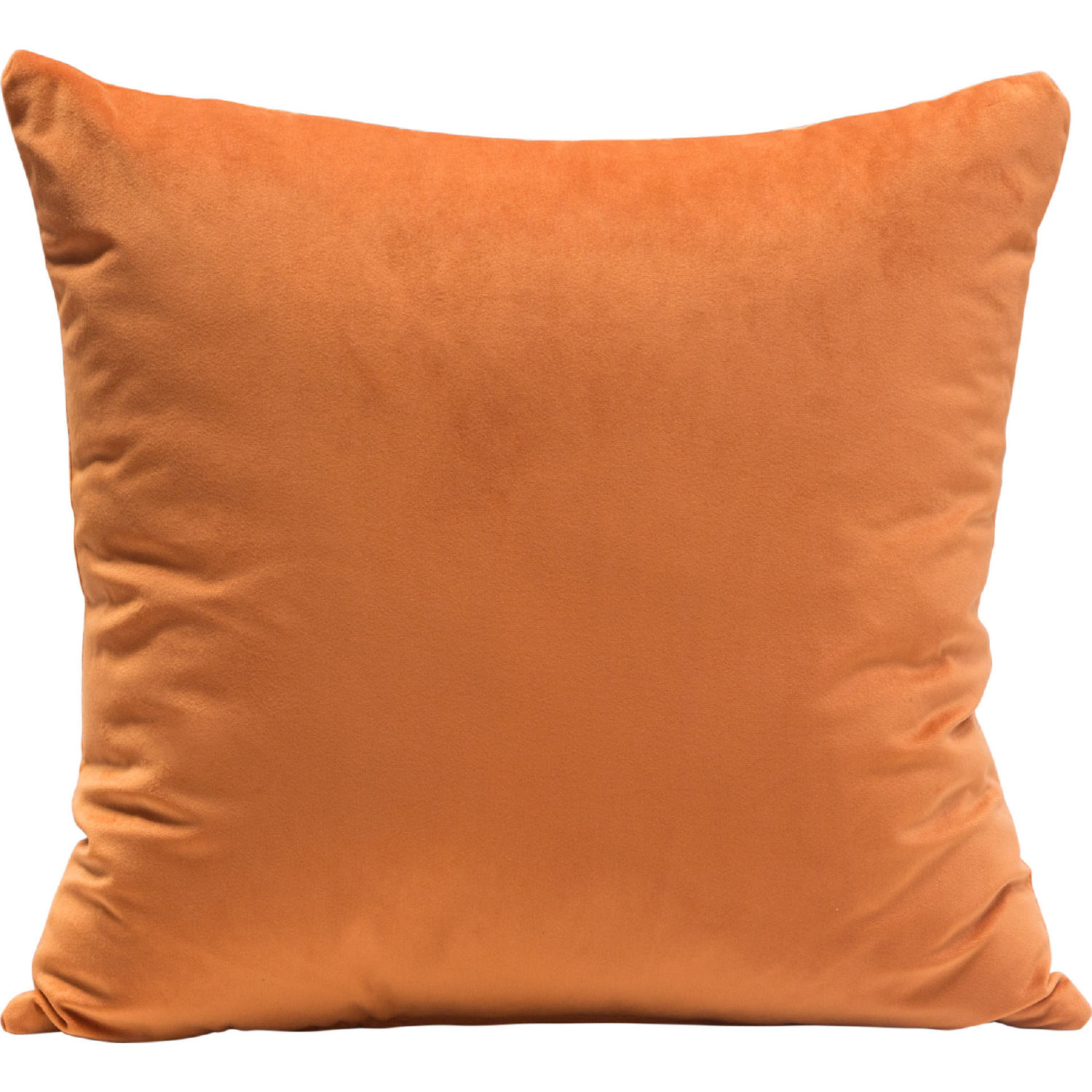 Diamond Sofa 16" Square Velvet Accent Pillows (Set of 2) - Rust Orange