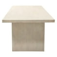 Diamond Sofa Sonoma 110" Wood Dining Table - Light Natural Gray Wash Finish