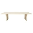 Diamond Sofa Sonoma 80" Wood Dining Table - Light Natural Gray Wash Finish