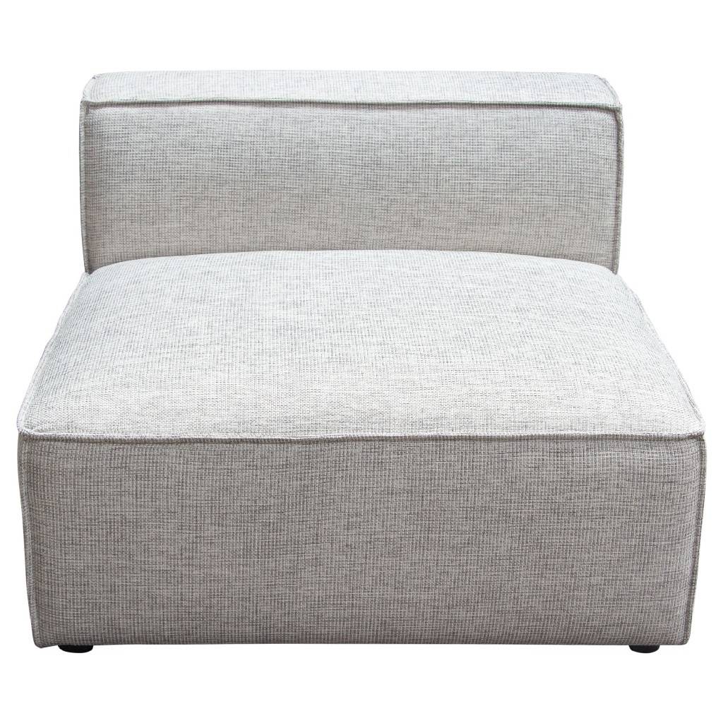 Diamond Sofa™ Vice Fabric Armless Chair - Barley