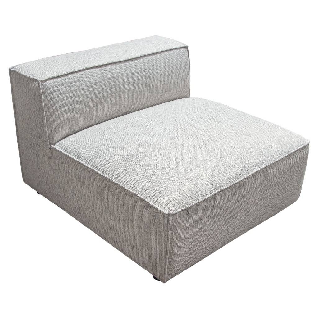 Diamond Sofa™ Vice Fabric Armless Chair - Barley