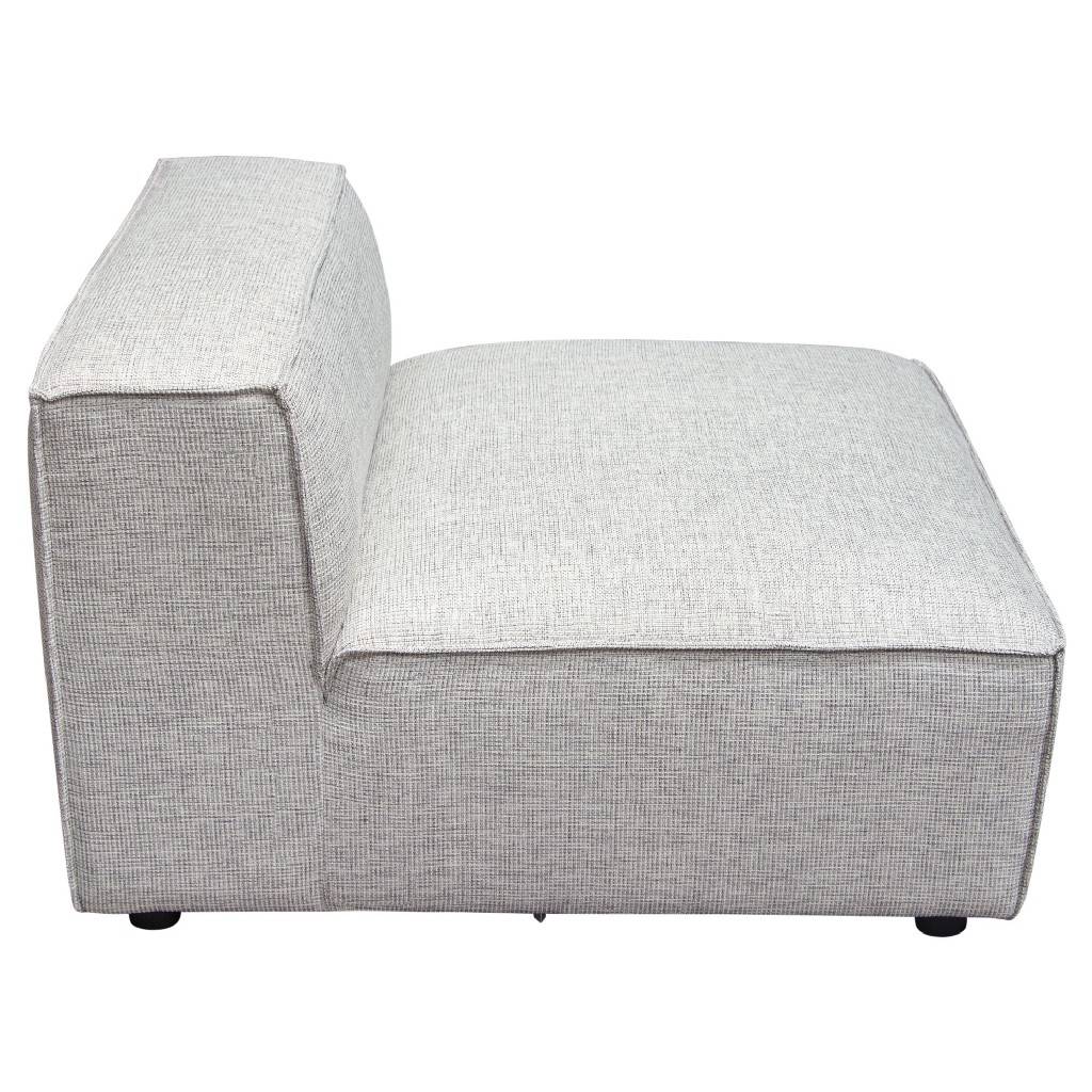 Diamond Sofa™ Vice Fabric Armless Chair - Barley