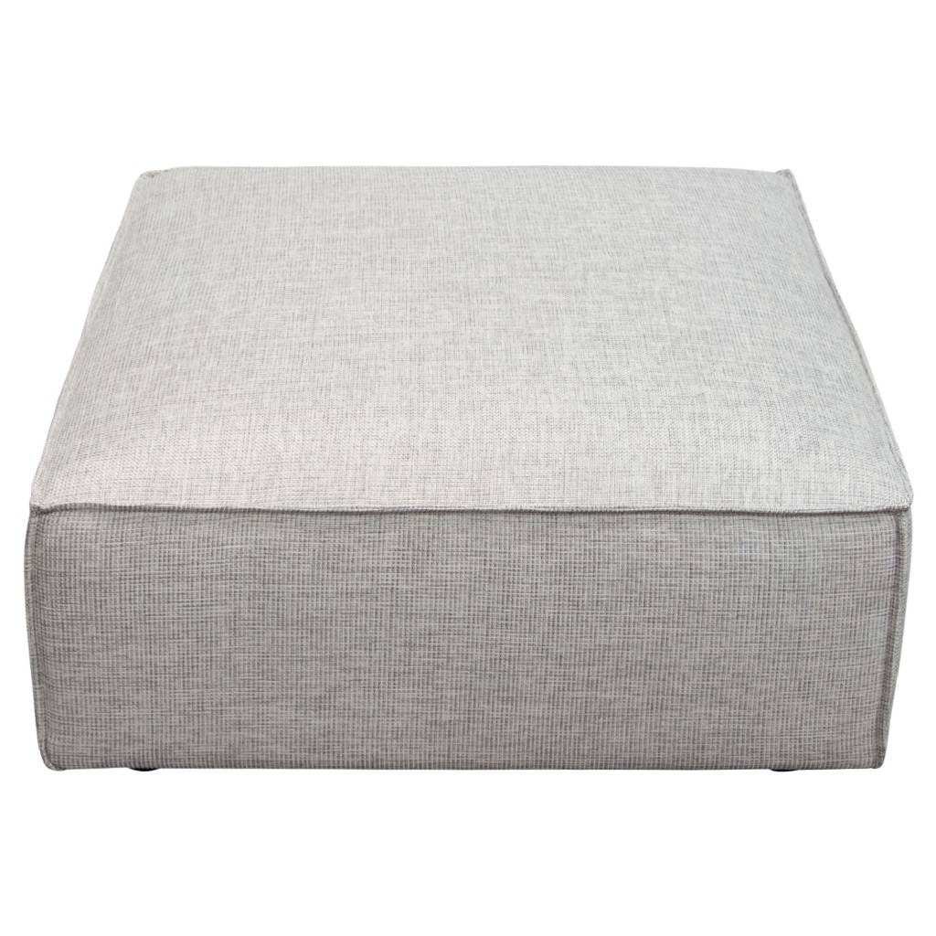 Diamond Sofa™ Vice Fabric Square Ottoman - Barley