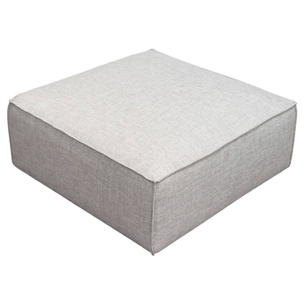 Diamond Sofa™ Vice Fabric Square Ottoman - Barley