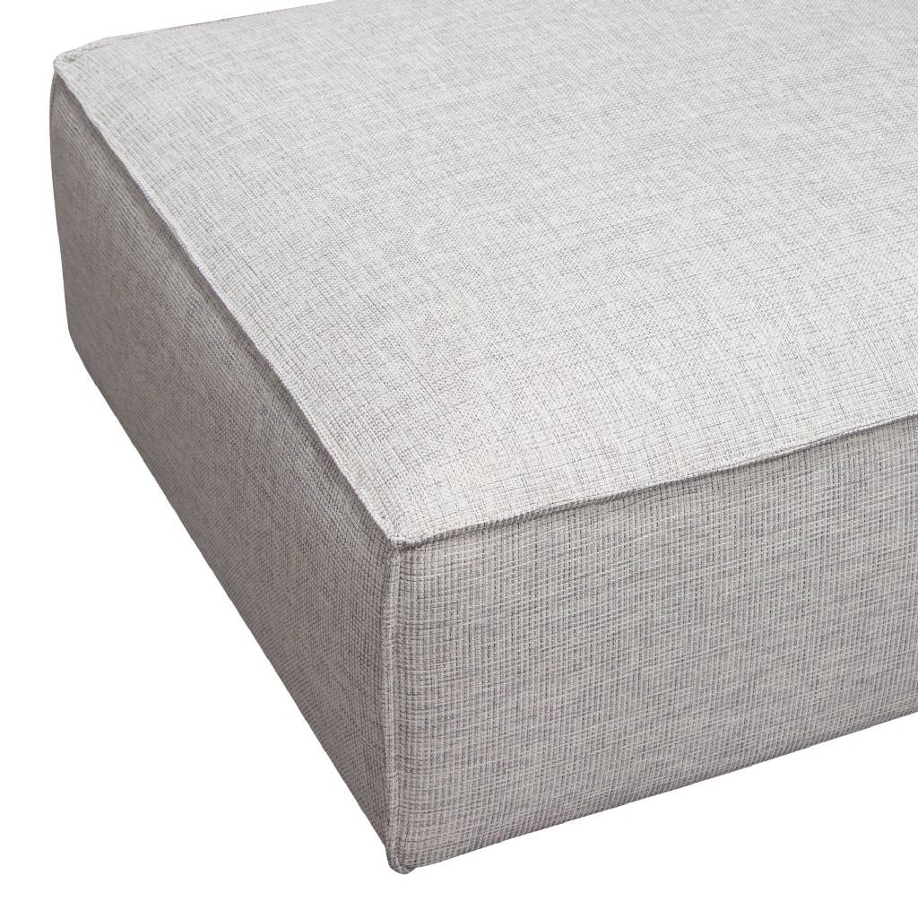 Diamond Sofa™ Vice Fabric Square Ottoman - Barley