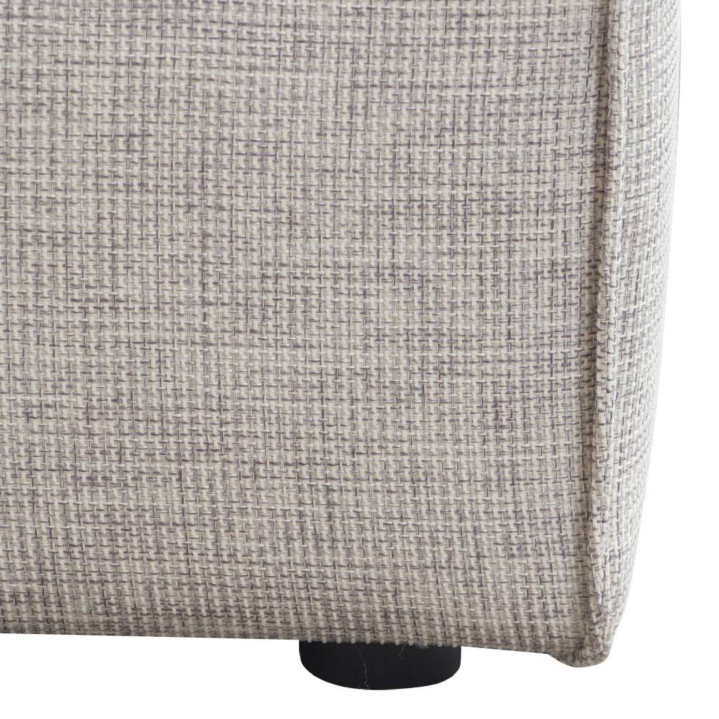 Diamond Sofa™ Vice Fabric Square Ottoman - Barley