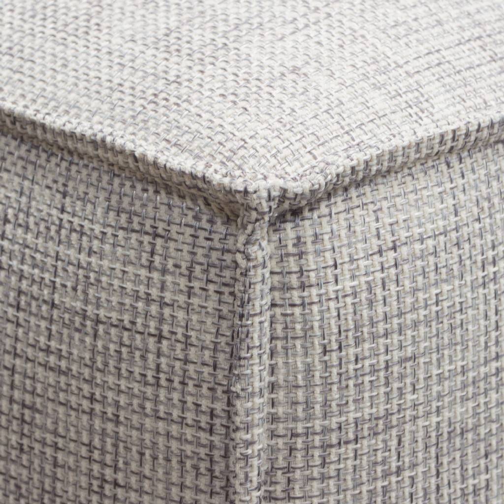 Diamond Sofa™ Vice Fabric Square Ottoman - Barley