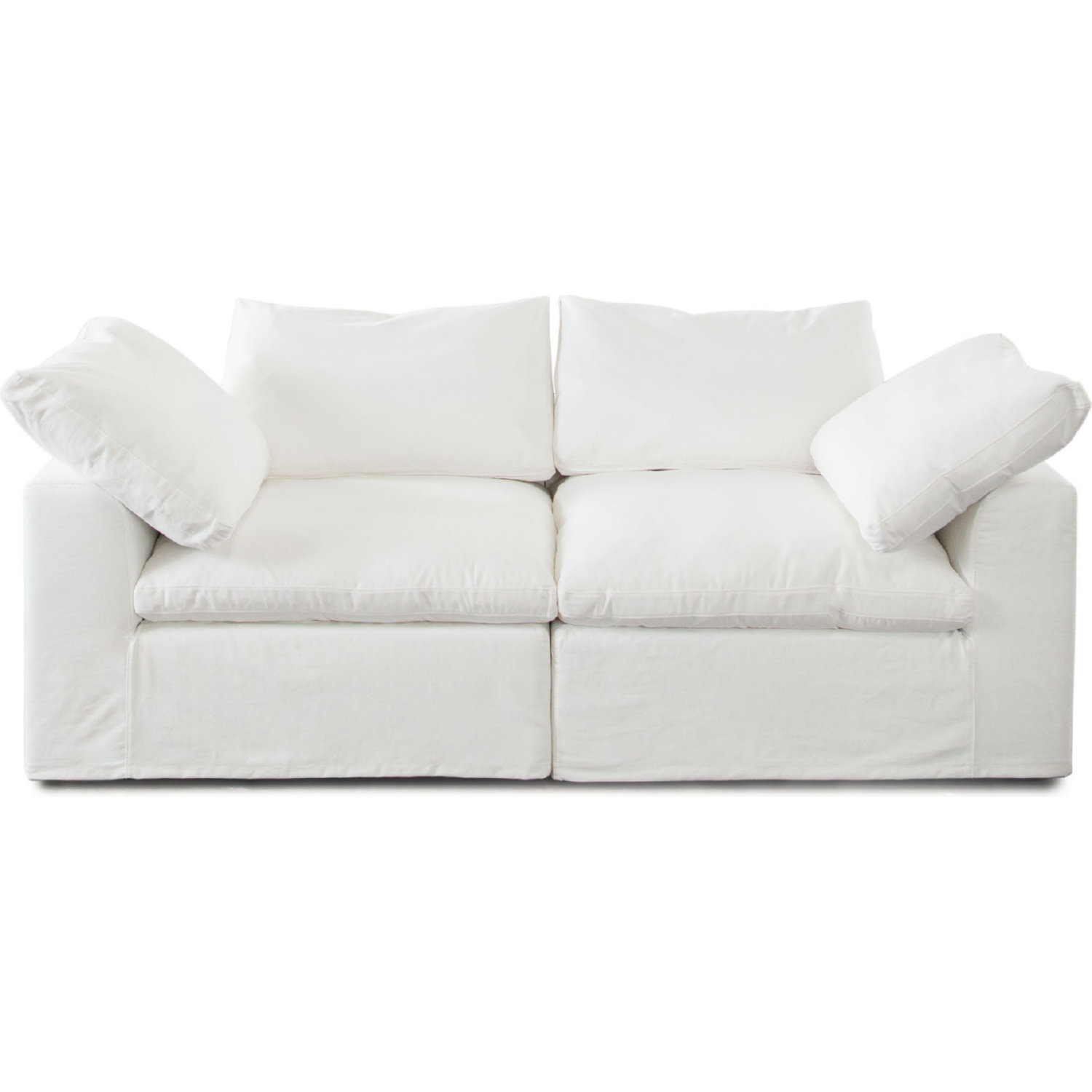 Diamond Sofa - Willow Linen Fabric Modular Sofa