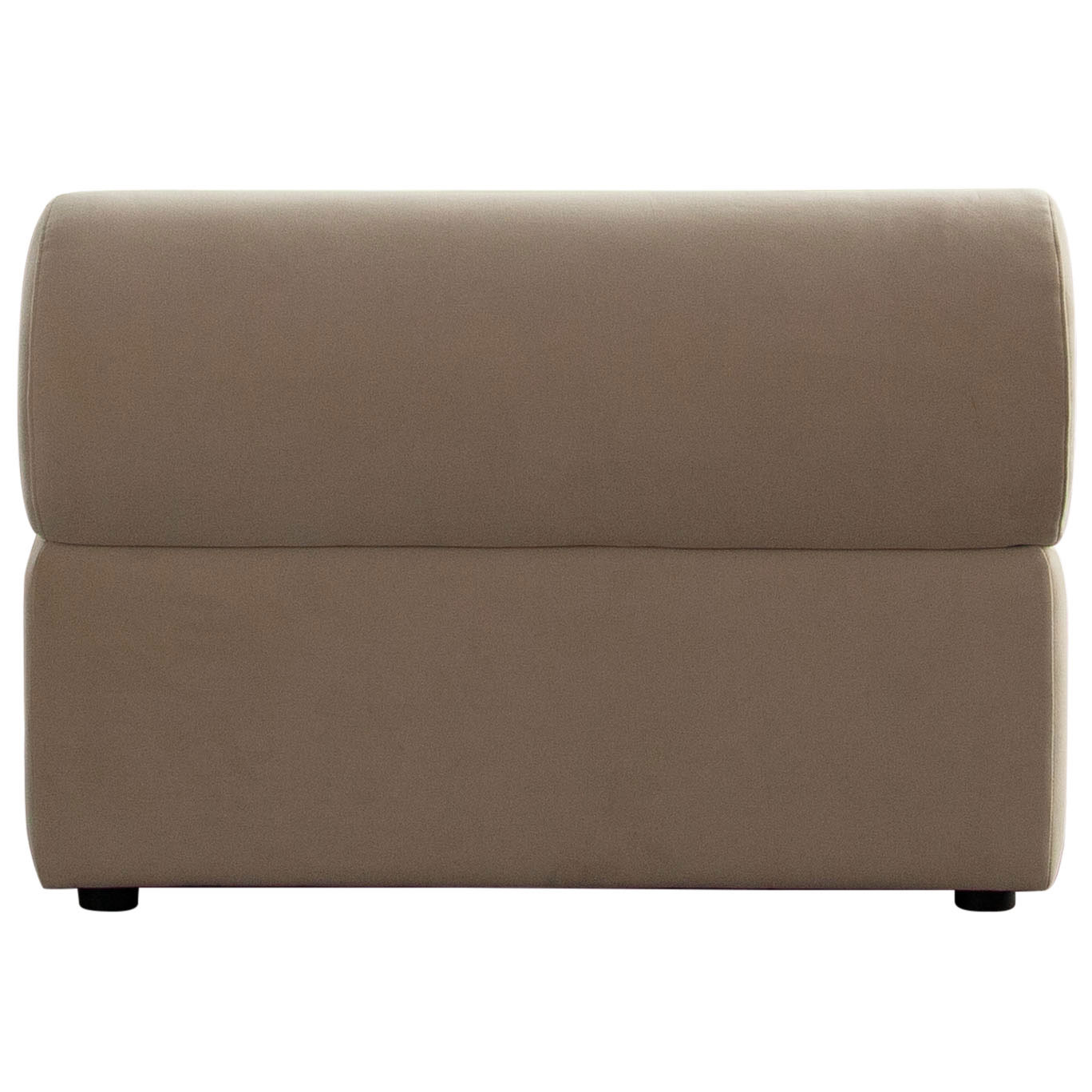 Diamond Sofa™ Zia Performance Velvet Fabric Armless Chair - Light Camel