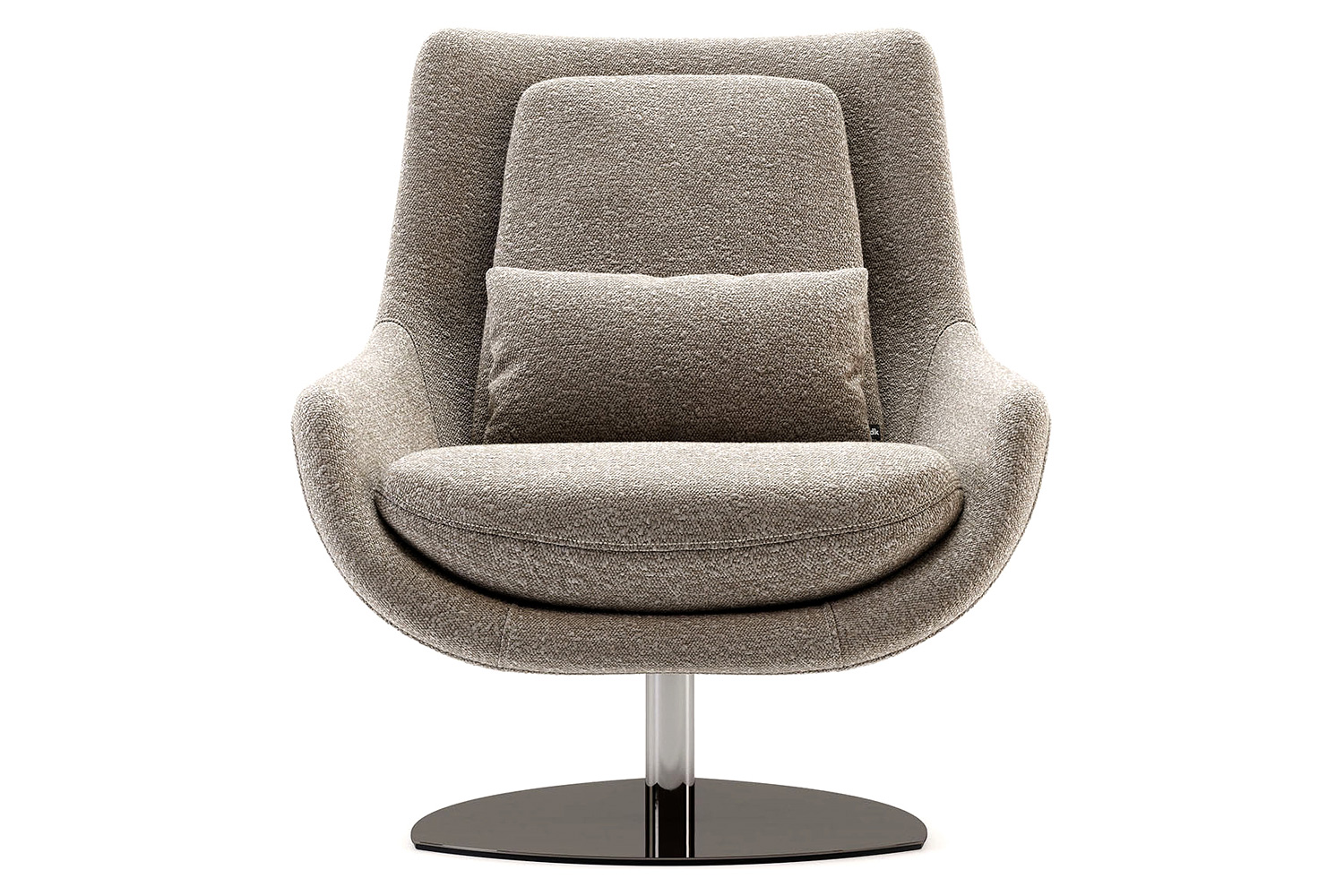 Domkapa™ Elba Armchair - Black Texturized Steel